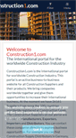 Mobile Screenshot of construction1.com